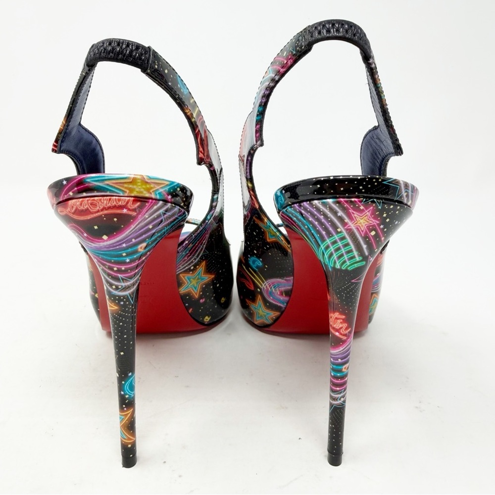 Christian Louboutin Hot Chick Sling Alta 120 Heels Womens EU 36 - Picture 6 of 11
